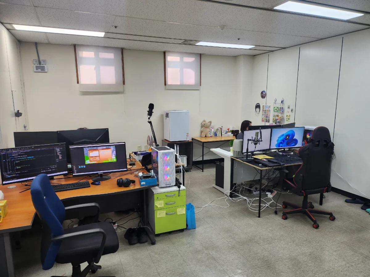 곤군게임즈 작업 공간