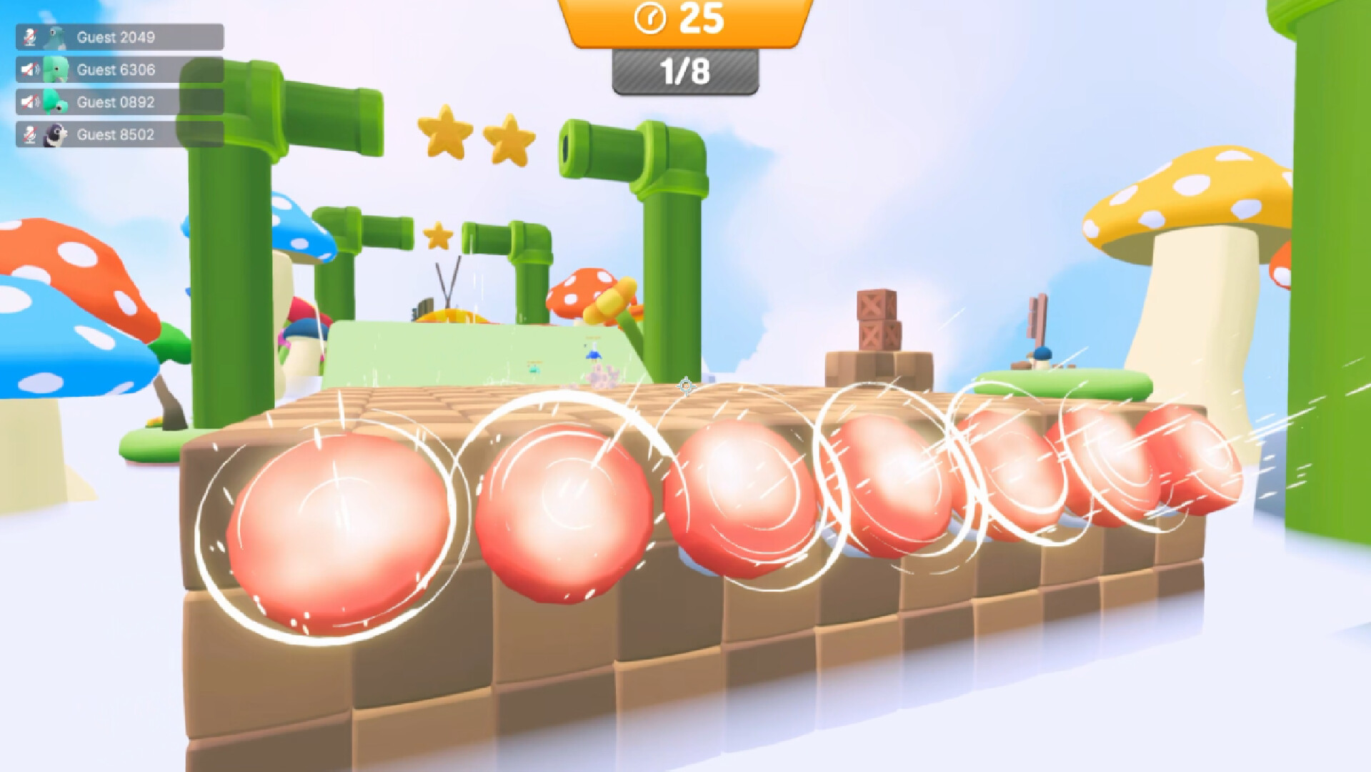 Animal Adventure — a match in progress