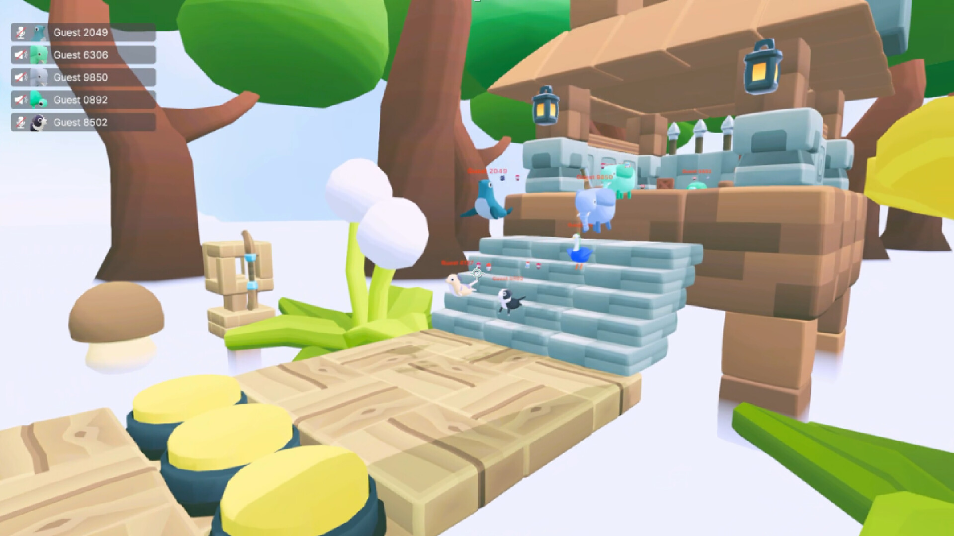 Animal Adventure — the village hub